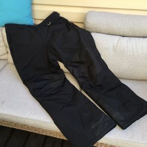Winter Snow Pants, Unisex, SZ XL black color